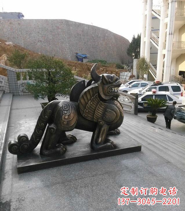 辽阳精美独角兽雕塑