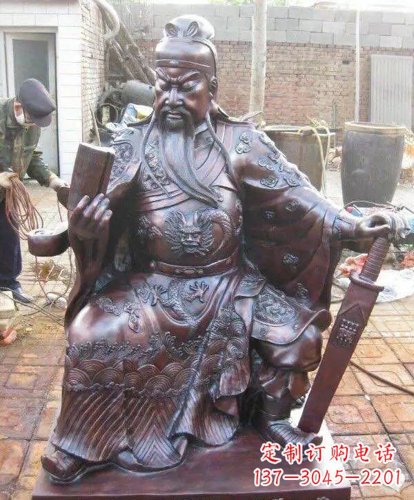 辽阳关公铜雕——象征着一份久远精神的传承