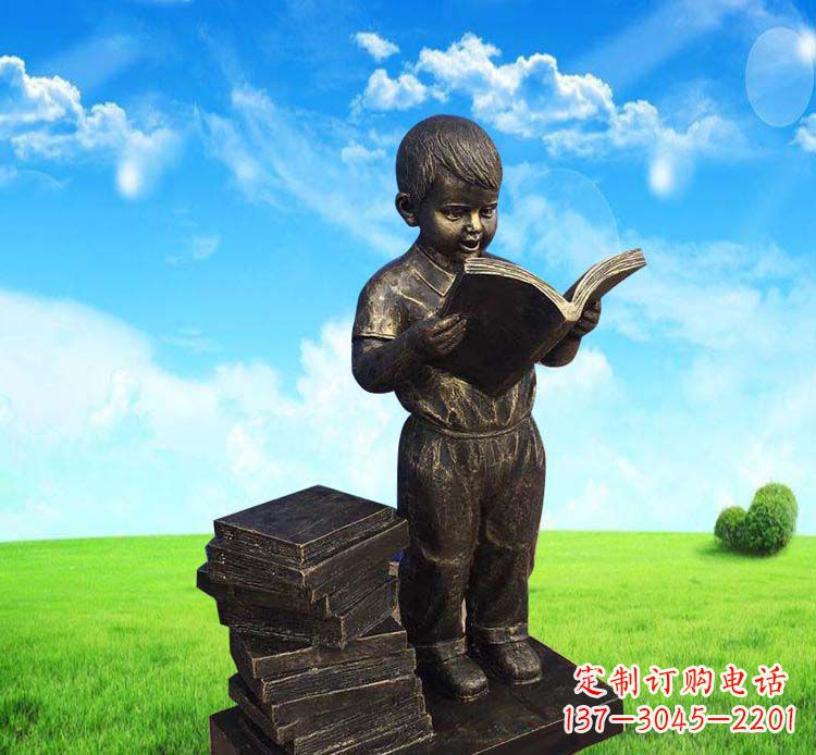 辽阳记忆中的男孩——铜雕塑
