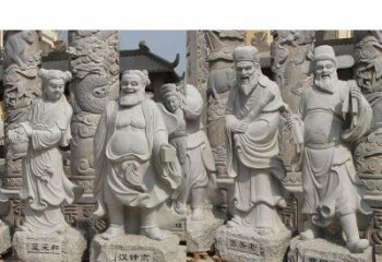辽阳大理石八仙雕塑神秘的艺术之美