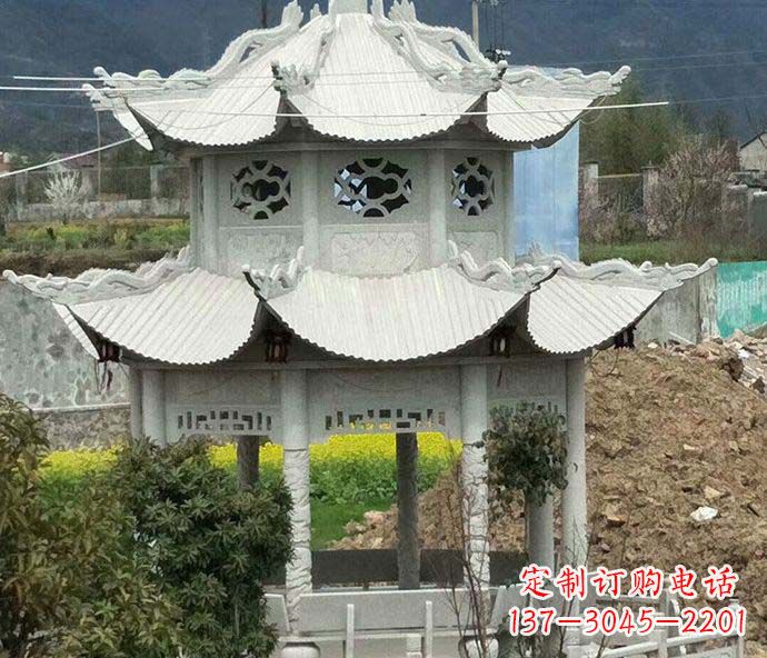 辽阳古典凉亭石雕