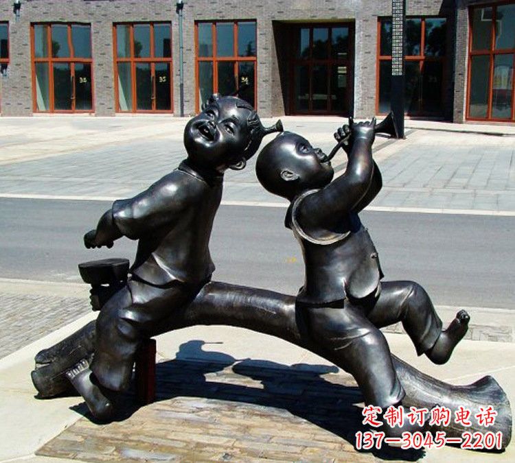 辽阳铜雕童趣,引领儿童童趣生活
