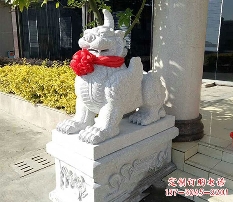 辽阳优雅的独角兽雕塑