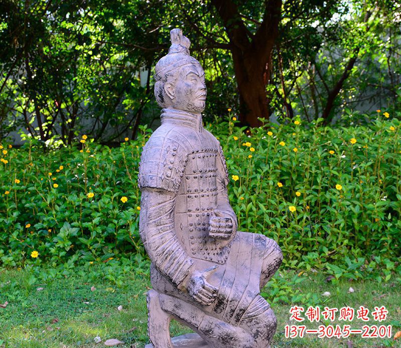 辽阳传统文化经典--仿古兵马俑雕塑