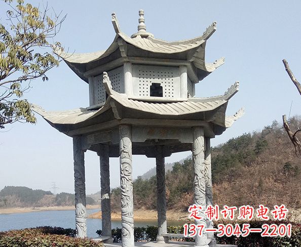 辽阳古典凉亭石雕
