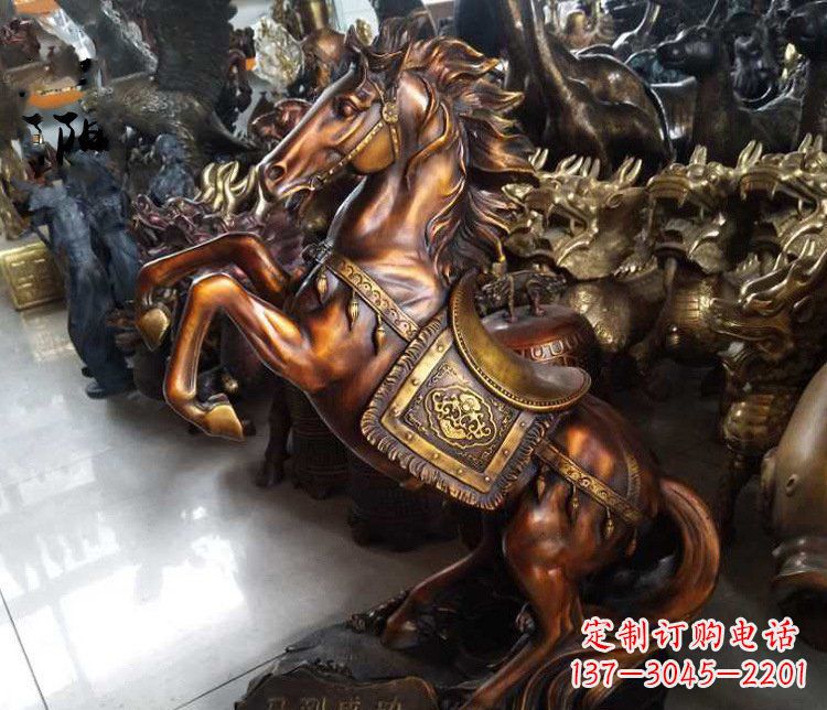 辽阳精致仿古马雕塑