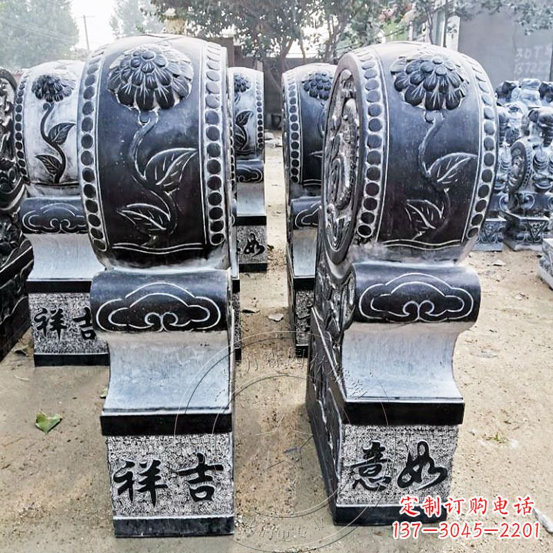 辽阳仿古门枕石门墩雕塑