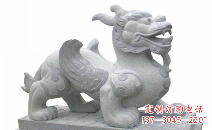 辽阳古老貔貅雕塑,带您重拾传统神兽石雕之美
