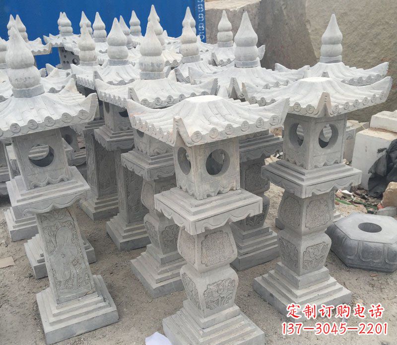 辽阳仿古石灯园林景观石雕