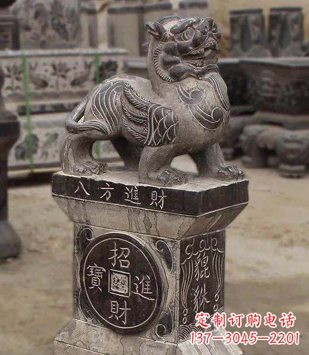 辽阳仿古石雕貔貅 雕塑,带您走进神秘的古代世界