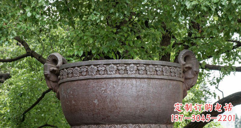 辽阳中领雕塑仿古水缸铜雕