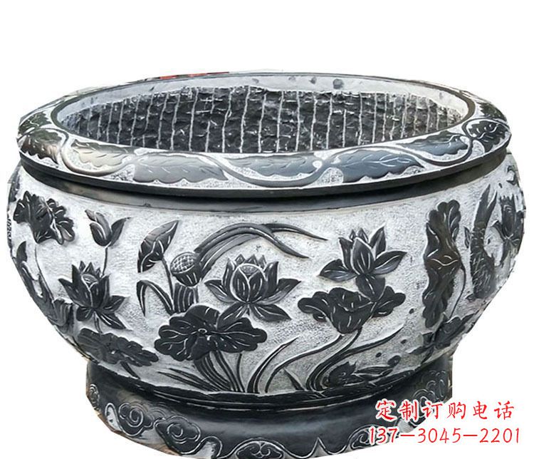 辽阳传承古典,精致仿古庭院花盆雕塑
