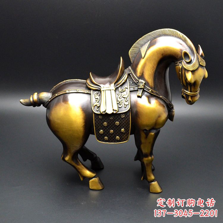辽阳精美仿古铜马雕塑