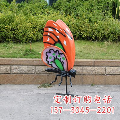 辽阳仿真蝴蝶_大号蝴蝶红色款116x75x160