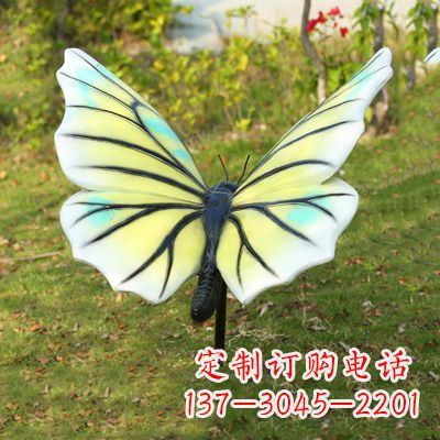 辽阳色彩丰富的仿真蝴蝶雕塑