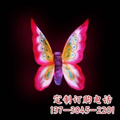 辽阳红发蝴蝶 小号发光雕塑