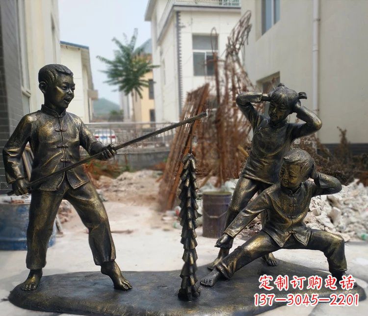 辽阳精美儿童铜雕,为孩子们带来欢乐