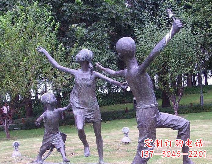 辽阳可爱儿童雕塑