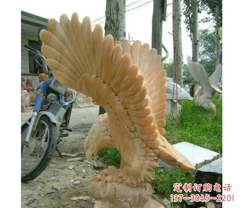 辽阳精美老鹰雕塑,让你的室内装饰更加完美