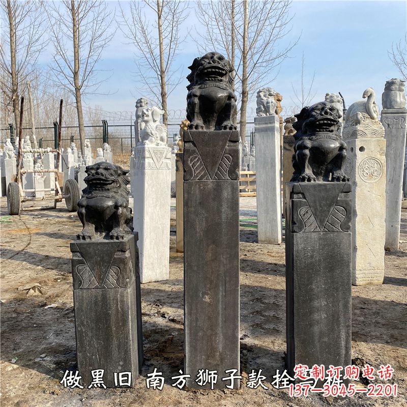 辽阳高品质拴马桩雕塑
