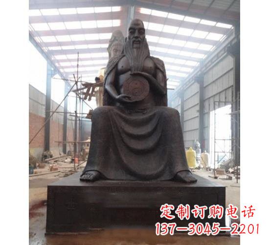 辽阳伏羲铜雕