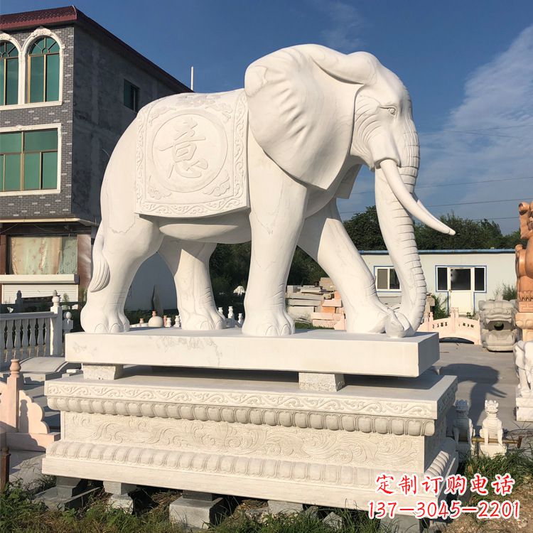 辽阳佛教石雕大象