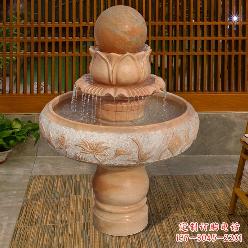 辽阳涪陵石雕风水球