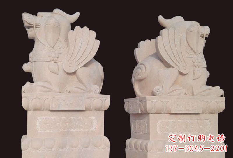 辽阳福星高照貔貅石雕