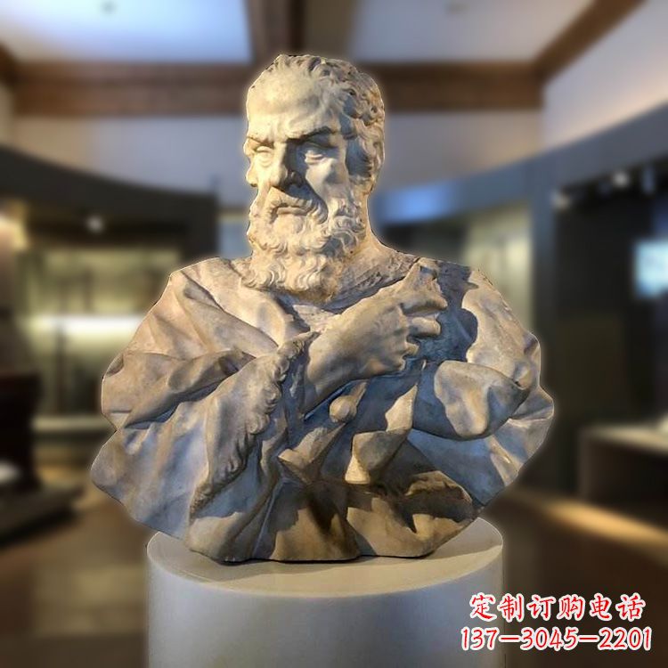 辽阳伽利略头像雕塑--精致定制