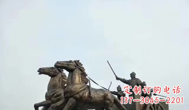 辽阳文艺复兴风格马车雕塑
