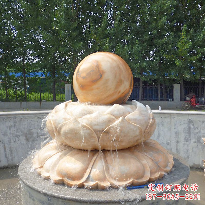 辽阳高档石雕风水球