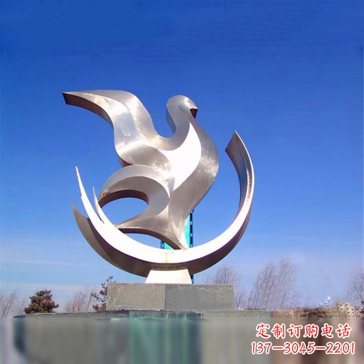 辽阳鸽子的雕像