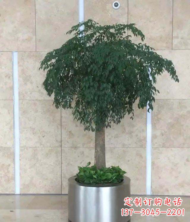 辽阳特色铜质花盆装饰雕塑