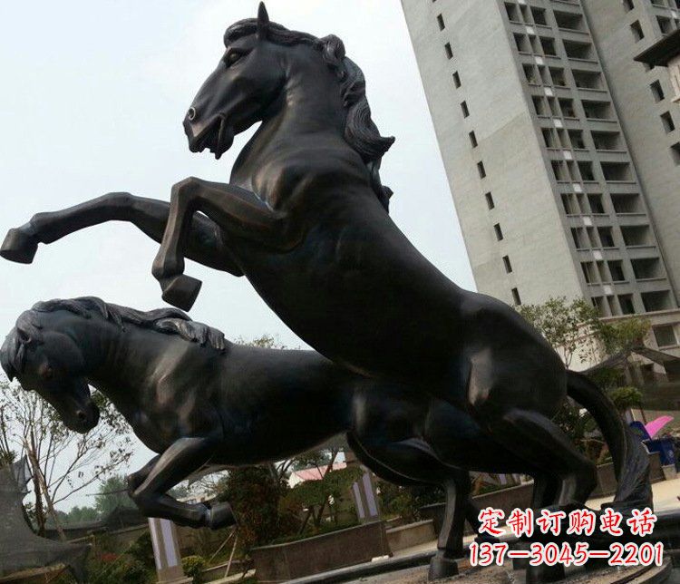 辽阳高雅实木动物雕塑