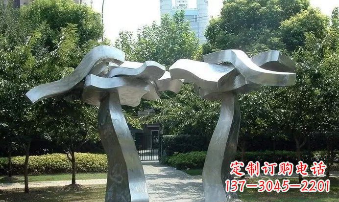辽阳不锈钢拱门定制雕塑