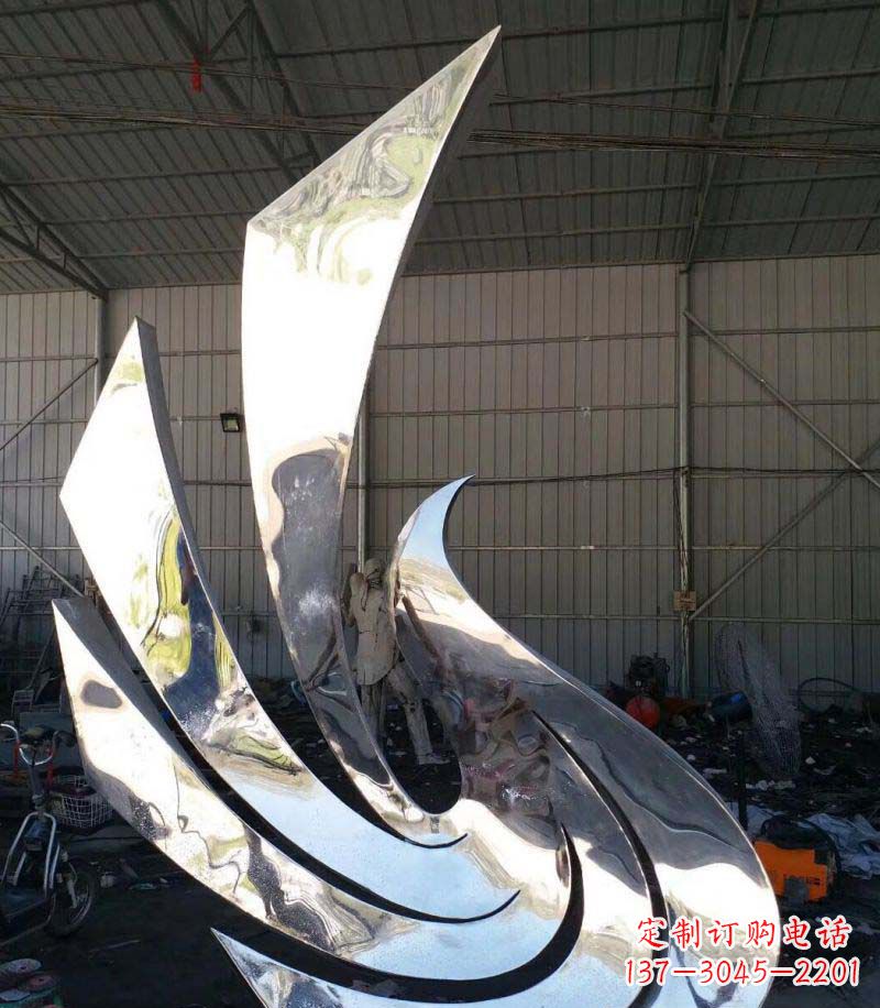 辽阳精巧不锈钢和平鸽雕塑