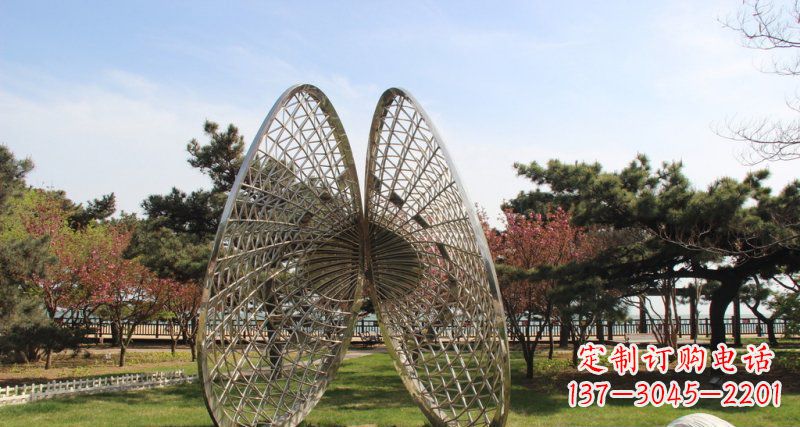 辽阳做工细腻的不锈钢抽象雕刻扇贝雕塑