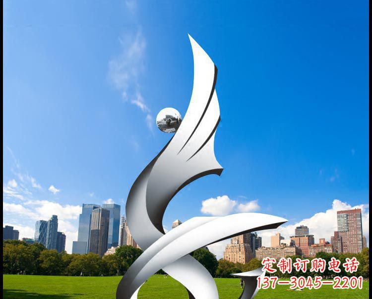 辽阳优雅贵族不锈钢凤凰雕塑