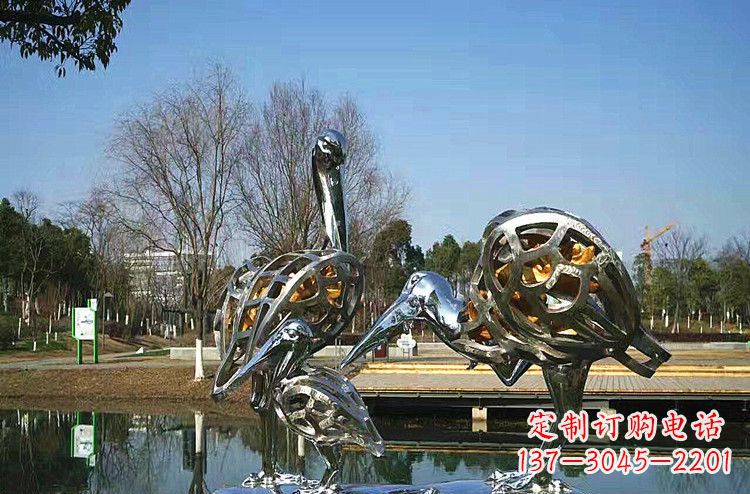 辽阳手工制作的可爱丹顶鹤雕塑