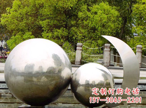 辽阳别出心裁不锈钢地球雕塑