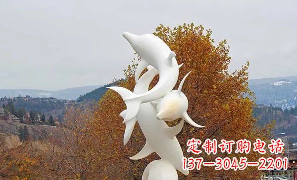 辽阳山东中领雕塑海豚雕塑让自然之美悠然而生