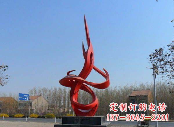 辽阳不锈钢火苗经典建筑雕塑