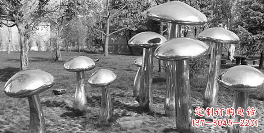 辽阳萌芽之美,蘑菇景观雕塑