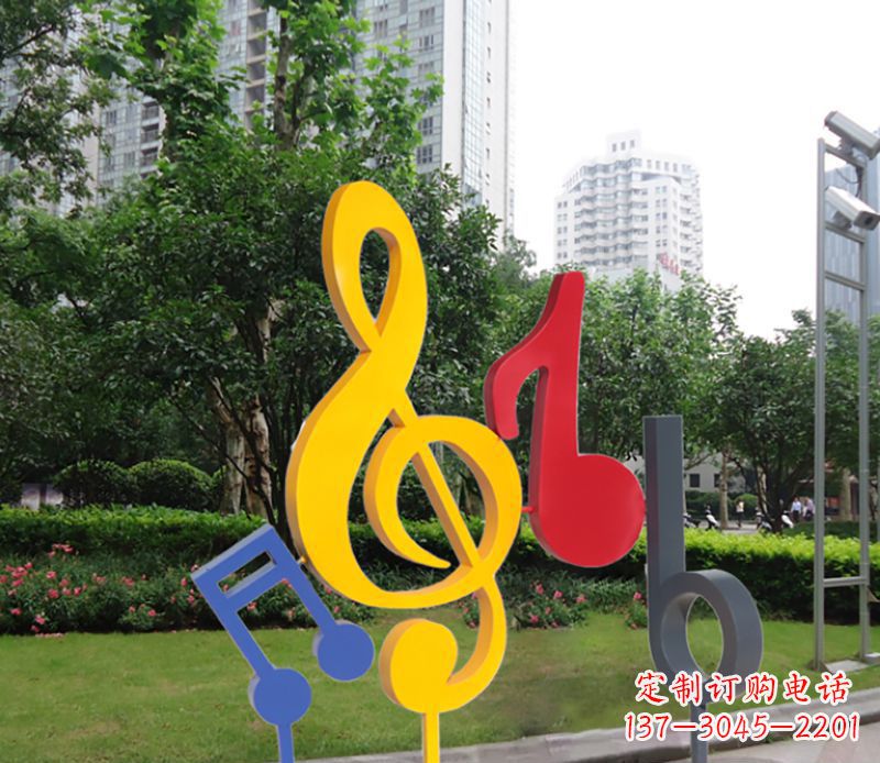 辽阳不锈钢音符雕塑-引领您的心情旋律