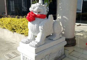 辽阳优雅的独角兽雕塑