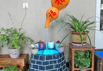 辽阳福禄葫芦艺术陶瓷雕塑