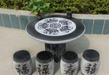 辽阳传统工艺福禄寿喜雕塑
