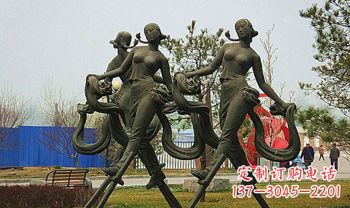 辽阳中领雕塑精美女孩雕塑