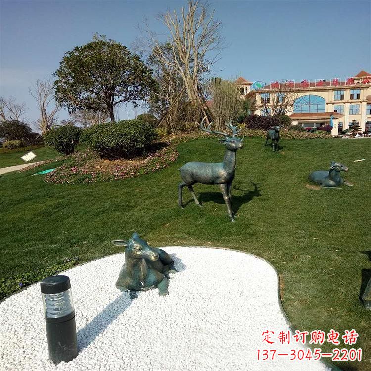 辽阳精美铜雕动物摆件