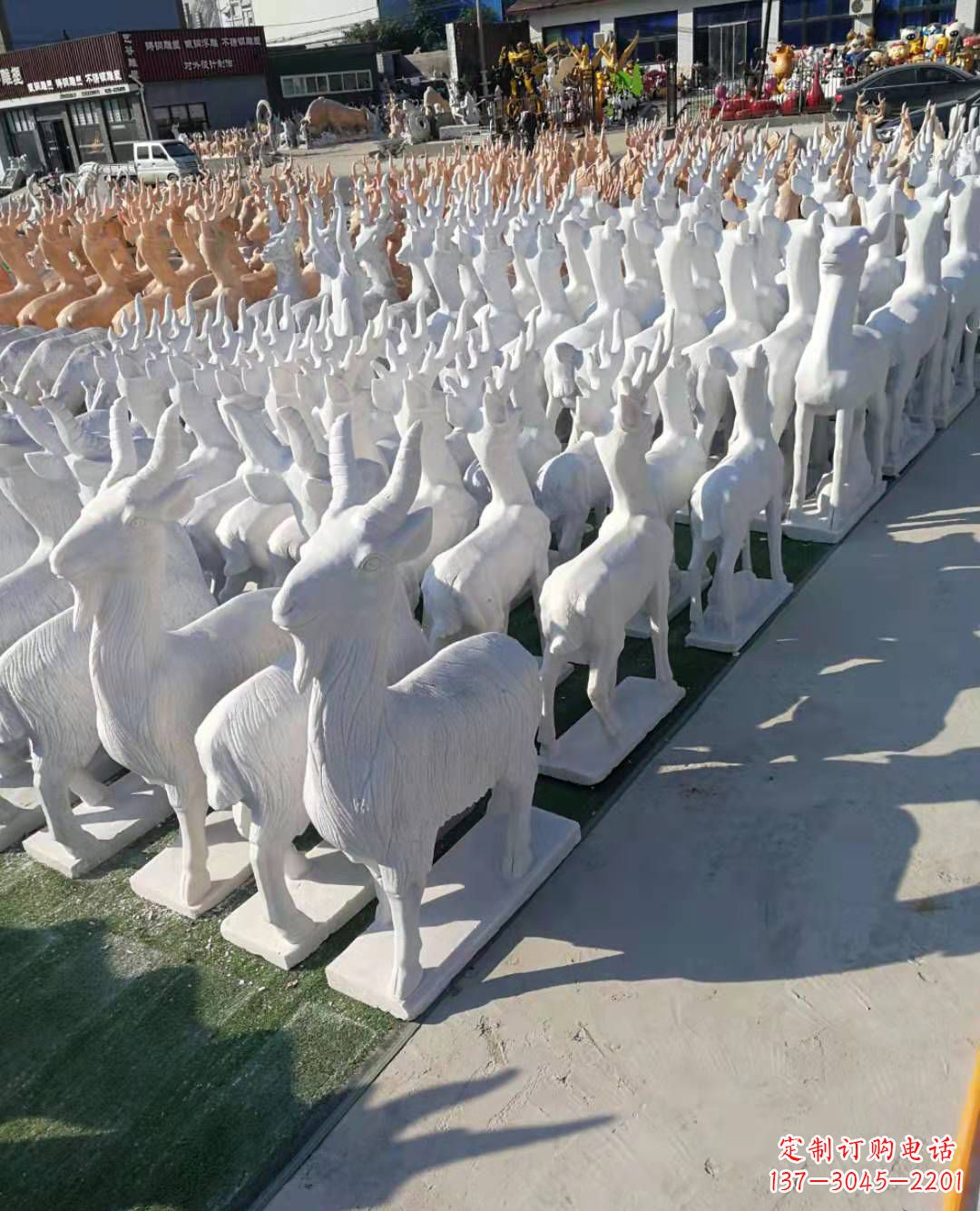 辽阳大理石羊雕塑